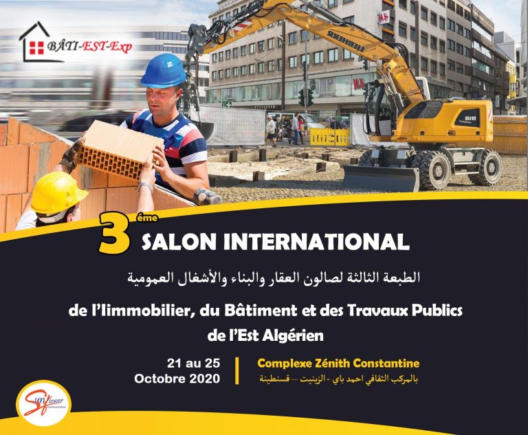 Salon du bâtiment et travaux publics à Constantine-Signature de 20 accords de partenariat
