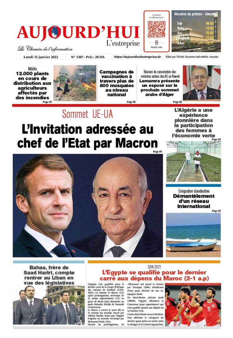 Sommet  UE-UA:L’ Invitation adressée au chef de l’Etat par Macron