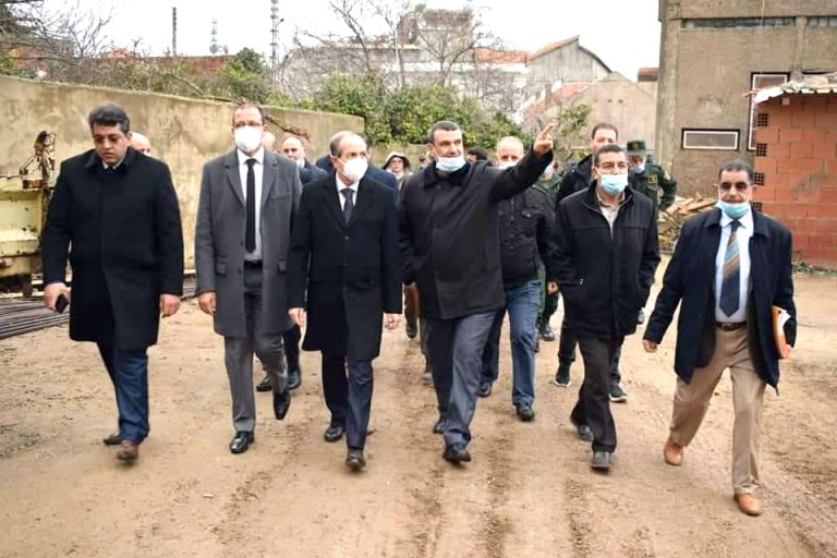 Annaba:  Le wali en inspection à Séraidi