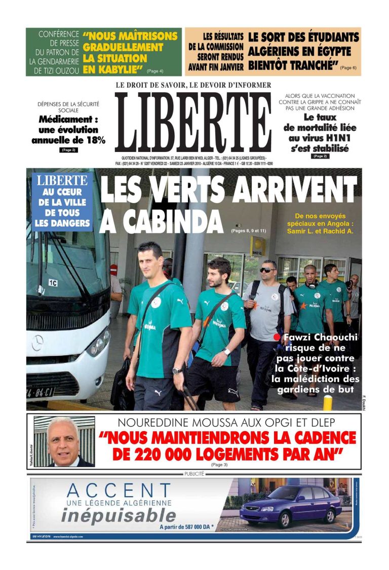 Media:Les travailleurs de « Liberté » ne seront pas lésés