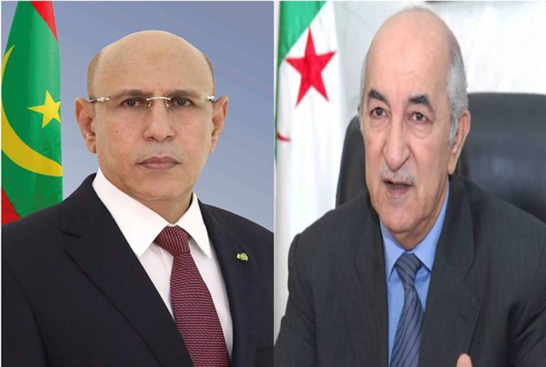 Le Président Tebboune reçoit les condoléances de son homologue mauritanien