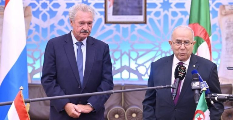 Lamamra s&rsquo;entretient avec son homologue luxembourgeois