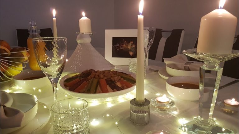 Le billet:  La table du Mawlid sera garnie en grande partie par des sucreries