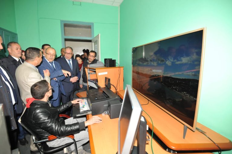 Mohamed Bouslimani à Constantine:  Inspection et lancement de sessions de formation sur la communication institutionnelle