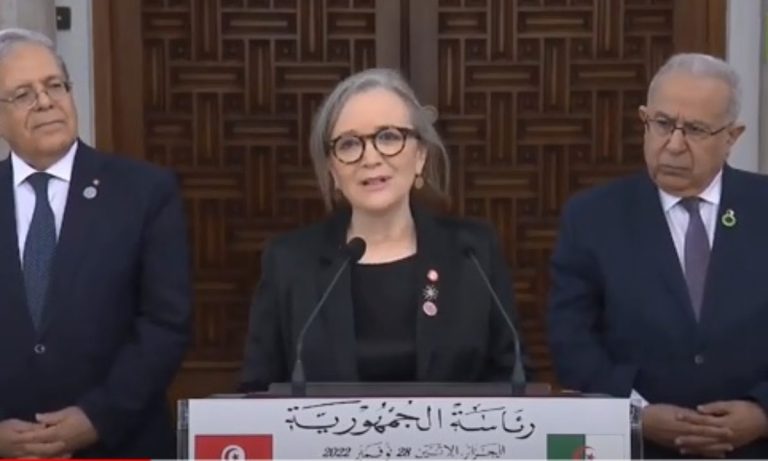 La Cheffe du Gouvernement tunisien entame une visite de travail en Algérie