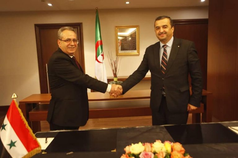 Algérie/Syrie Signature d&rsquo;un procès-verbal dans le domaine de l&rsquo;énergie et des mines