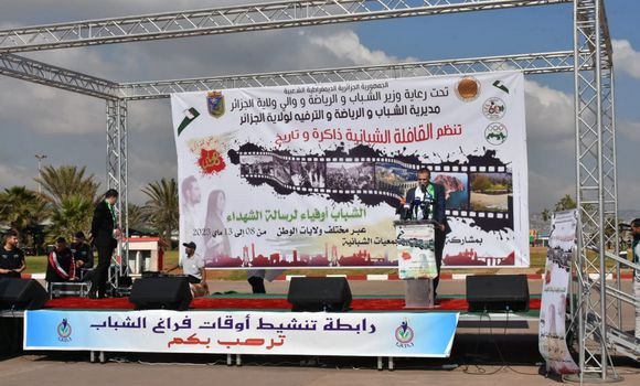 Coup d&rsquo;envoi d&rsquo;une caravane à partir de la promenade des « Sablettes » pour faire connaitre la mémoire nationale