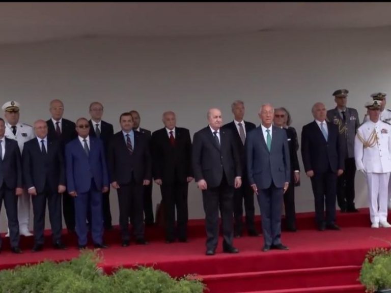 Les entretiens entre le président et son homologue portugais élargis aux membres des délégations des deux pays