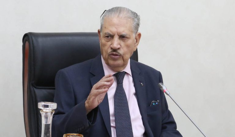 Goudjil présente ses condoléances suite au décès de l&rsquo;ancien président du Conseil constitutionnel Tayeb Belaiz