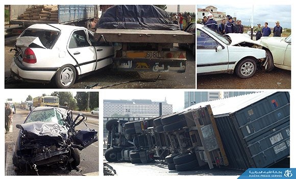 Accidents de la route 38 morts et 1796 blessés en une semaine.