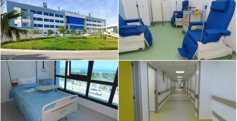 Le président de la République inaugure l&rsquo;hôpital des grands brûlés de Zéralda