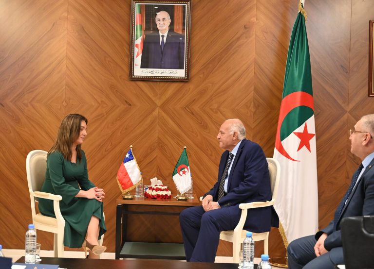 Algérie-Chili :Volonté commune de renforcer les relations bilatérales.