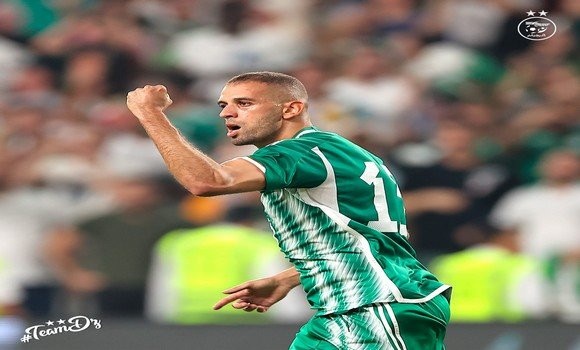 Football / Match amical/ Algérie- Egypte1-1 Slimani sauve les Verts