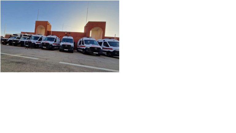 Adrar : Distribution de 7 ambulances aux établissements de santé