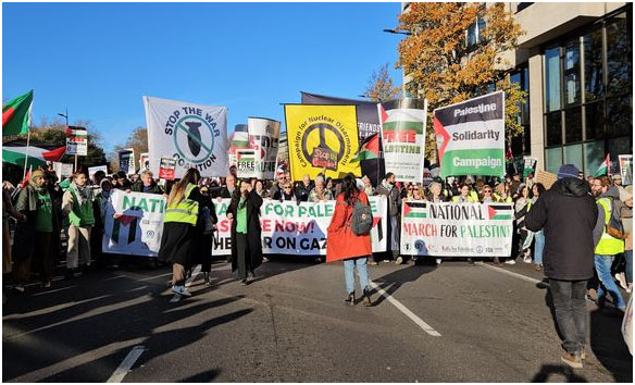 manif londr