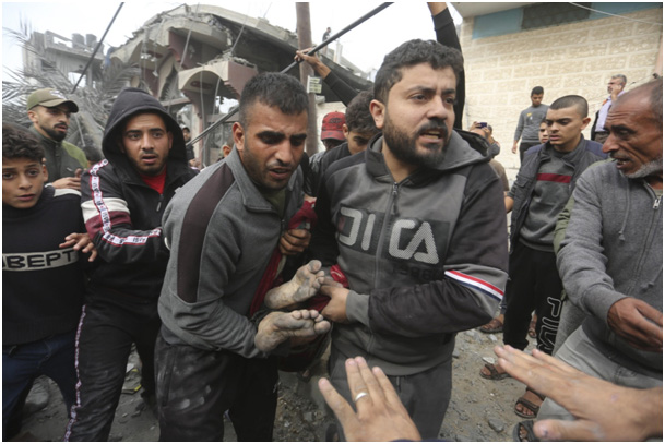 Guerre Israel-Hamas :Les frappes et les combats se poursuivaient  hier dans la bande de Gaza