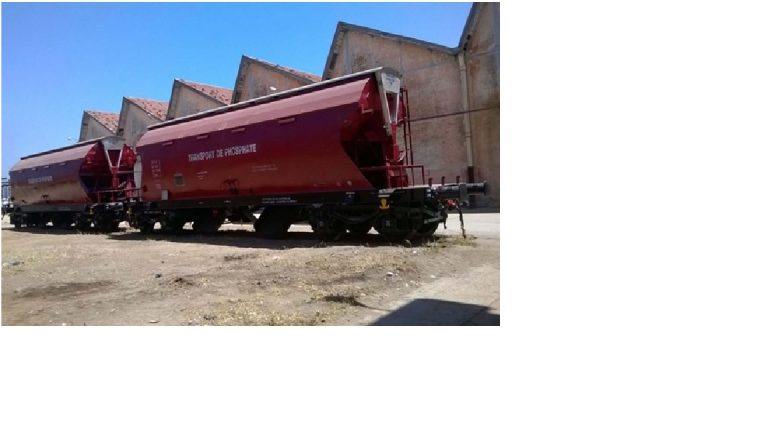 Transport de phosphate Ferrovial produira 1.820 wagons