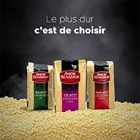 Le couscous Amor Benamor vendu en France sous étiquette marocaine