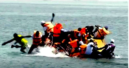 Skikda – Tragédie en Mer Cinq morts et quatre disparus dans le naufrage d&rsquo;un bateau de migrants près de Filfila