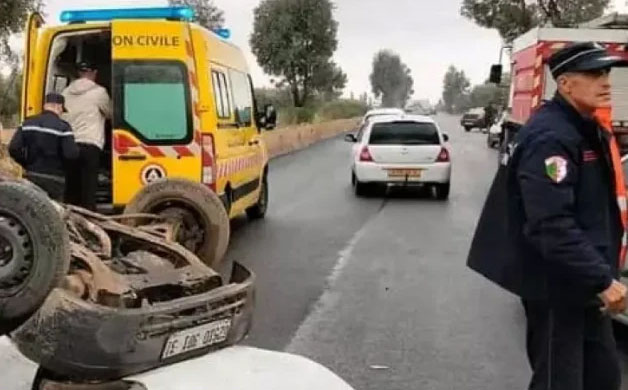 Guelma/12 blessés et un mort dans 2 accidents de la route