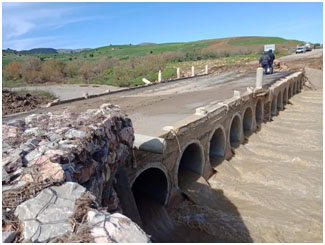 Guelma/ Réparation du pont endommagé par les inondations: La direction des travaux publics à pied d’œuvre