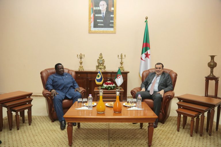 Bentaleb reçoit le président de l&rsquo;Organisation de l&rsquo;unité syndicale africaine