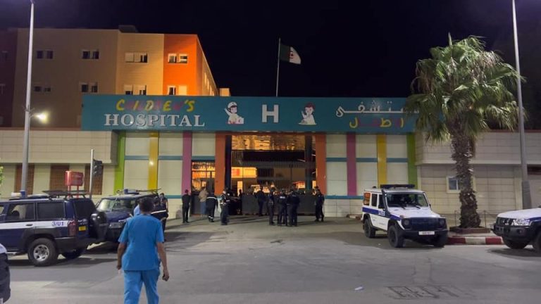 Oran :Un incendie à l’hôpital pédiatrique sans perte humaine
