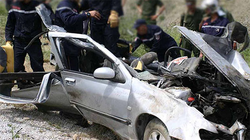 Relizane: Un mort et sept blessés dans un accident de la route à El H&rsquo;madna