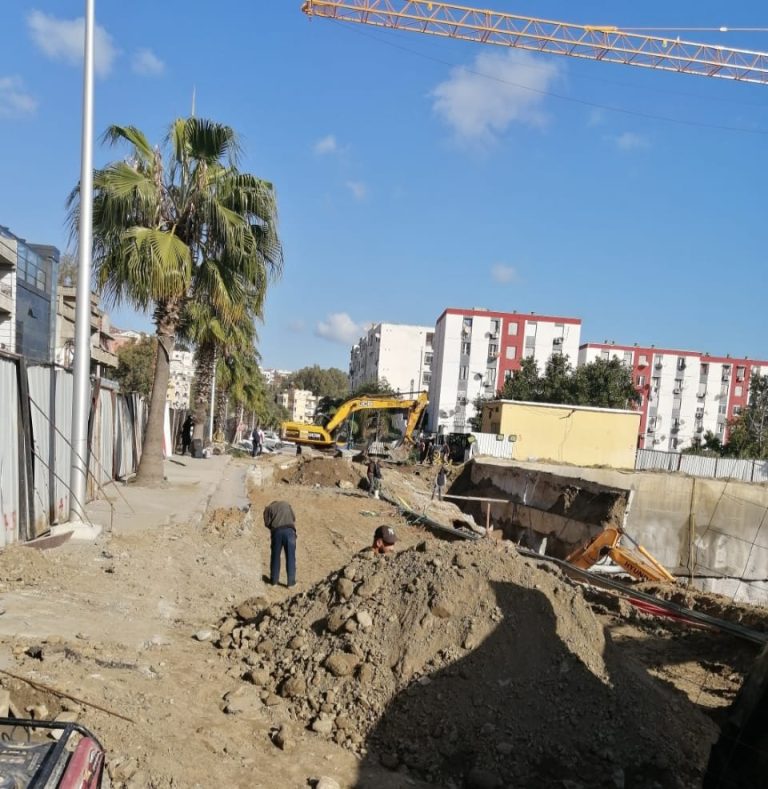Annaba-Effondrement d’un tronçon de route:Conséquences d’un non respect des normes d’octroi du permis de construire