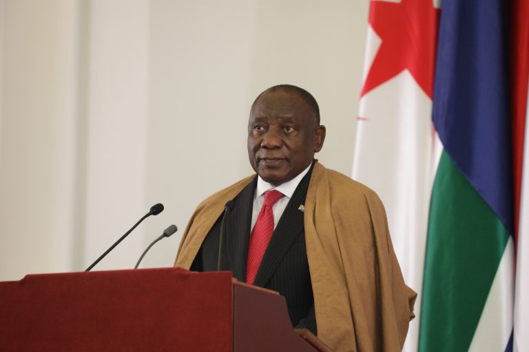 Le président de la République d&rsquo;Afrique du Sud salue le rôle de l&rsquo;Algérie au Conseil de sécurité des Nations Unies