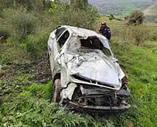Renversement d&rsquo;une voiture à Mila :L&rsquo;automobiliste trouve la mort