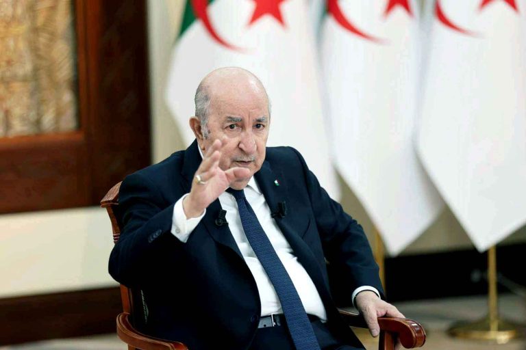 Tebboune aux journalistes libanais:La Palestine avant tout !