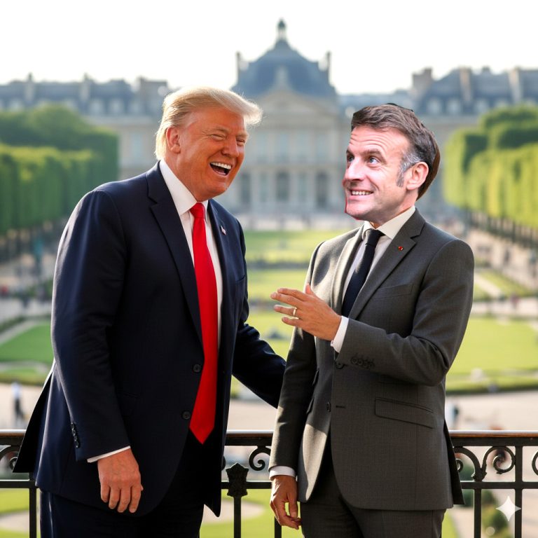 Trump ridiculise Macron:Le ballet grotesque d’une diplomatie de trottoir