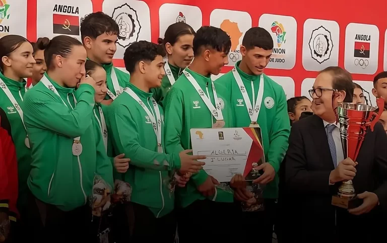 JAJ-U17 en Angola:L&rsquo;Algérie décroche la 2e place avec un total de 101 médailles