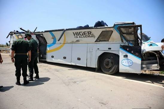Accident de la route de Boumerdès:L&rsquo;Algérie reçoit les condoléances de plusieurs pays frères et amis